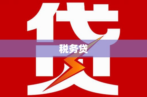 淮安税务贷